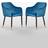 Verona Blue Kitchen Chair 81cm 2pcs