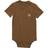 Carhartt Baby Short Sleeve Pocket Bodysuit - Brown
