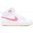 NIKE Court Borough Mid 2 GSV - White/Arctic Orange/Pinksicle