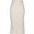 Nike Sportswear Chill Knit Ribbed Midi Skirt - Beige