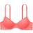 PINK Wear Everywhere Unlined Demi Bra - Crazy For Coral