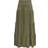 Only Maxi Skirt with Frills - Green/Kalamata