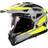 LS2 MX702 Pioneer II Adventurehjälm Namib Mattgrå-HiVis Gul