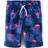 The Children's Place Boy's Print Swim Trunks - Renew Blue