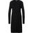 Street One Rib Knit Dress - Black