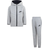 Nike Kid's Tech Fleece Tracksuit - Dark Grey Heather (86L050-042)