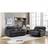 Furniture One Sectional Couches Grey Sofa 192cm 2pcs 2 Seater, 3 Seater