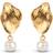 ENAMEL Copenhagen Caia Earrings - Yellow Gold Plated/Sterling Silver/Pearl/Gold