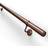 Rothley Antique Copper Stair Handrail Shallow Cap 2 Pack