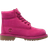 Timberland Youth 50th Edition Premium 6-Inch Waterproof Boot - Dark Pink Nubuck