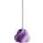 Crème Atelier Soft Serve Chrome / Lavender Sorbet Pendant Lamp 25cm