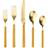 Mepra Fantasia Ice Oro Cutlery Set 20pcs