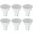 MiniSun Long Life LED Lamps 5W GU10 6-pack