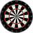 Bull's Bristol Paper Dartboard with 2 Dart