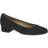 Gabor Dimbar Womens Court Shoes Colour: Chocolate Suede