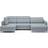 Berrto Gray Soffa 306cm 5-sits