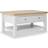 Roseland Furniture Farrow Grey Coffee Table 55x85cm