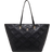 Tommy Hilfiger Monogram Patterned Tote Bag - Black