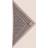 Lala Berlin Triangle Trinity Classic Tørklæde Stradivari Dark Melange