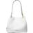 Michael Kors Kensington Large Pebbled Leather Tote Bag - Optic White