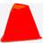 KIPSTA 15cm Training Cones 6-pack Essential Orange Fluo Flame Orange