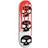 Zero Zero 3 Skull Blood 8.125" Skateboard Deck White/Black
