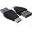 Nordic OTG-C19 USB A - USB C Adapter M-M