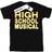 Absolute Cult Kid's High School Musical The Musical Lights Logo T-shirt - Black