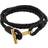 Tom Ford Black Braided Leather Bracelet BLACK