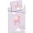 Licens Bedding Set with Cute Unicorn 140x199.9cm