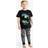 Brand Threads Batman Pyjama Black 6-7 Years