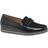 Gabor Bea Womens Loafers Colour: Black Patent/Suede