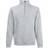 Fruit of the Loom Classic Zip Neck Sweat - Heather Grey