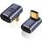 Nordic USB4-303 40Gbps 100W USB C - Angled USB C Adapter M-F