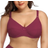 Shein One Piece Plus Size Solid Color Stretchy Ultra-Thin Underwire Bra, Simple For Daily Wear