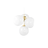 Tom Dixon Melt Opal/Gold Pendant Lamp ∅ 54.5cm