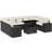 vidaXL 3269366 Loungesæt, 1 borde inkl. 9 sofaer
