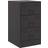 vidaXL 841775 Black Sängbord 39x34.5cm