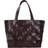 Adax LIMONA MEIKE SHOPPER M/FLET DARK BROWN