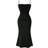 Shein Belle Plus Size Women's Mermaid Tail Style Spaghetti Strap Dress