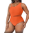 Shein Swim Curve Plus Summer Beach Contrast Mesh One Piece Swimsuit, Bathing Suit