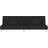vidaXL 375889 Black Soffa 200cm 2-sits