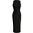 Shein EZwear Solid Ruched Waist Tank Dress