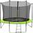 Space Jump Trampoline 365cm + Safety Net + Ladder