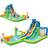 Bountech Inflatable Water Slide Park with Splash Pool Tic Tac Toe Hide & Seek Cave