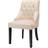 Costway Modern Tufted Beige Kitchen Chair 95cm