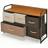 Costway Storage Brown Chest of Drawer 34x91cm