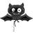 Amscan Animal & Character Balloons Supershape Bat Black