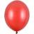 PartyDeco Latex Balloons Metallic Red 100-pack