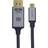 Nordic USBC-N1205 21.6Gbps USB C - Displayport 1.2 M-M 0.5m